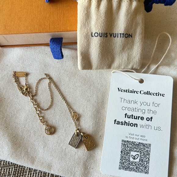 LV Nanogram Dog Tag Necklace - Picture 2 of 16